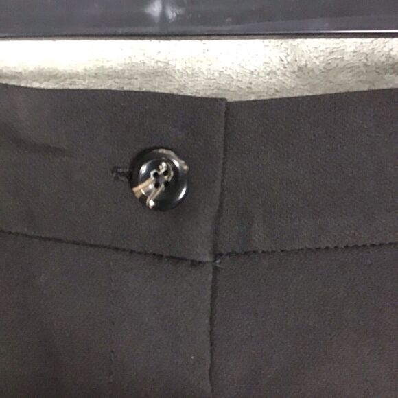 Jessica London Women’s Plus 12W Black Ankle Pants Straight Leg Workwear - Picture 13 of 14